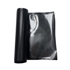 Đông lạnh thịt bao bì PA PE đen dập nổi chân không đóng gói niêm phong Rolls - Product Image 1