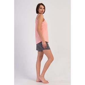 Falda plisada ovalada XXL para mujer, corta, con lentejuelas, estilo formal, de seda, algodón, gasa, tejido, estilo coreano, estampada - Product Image 2