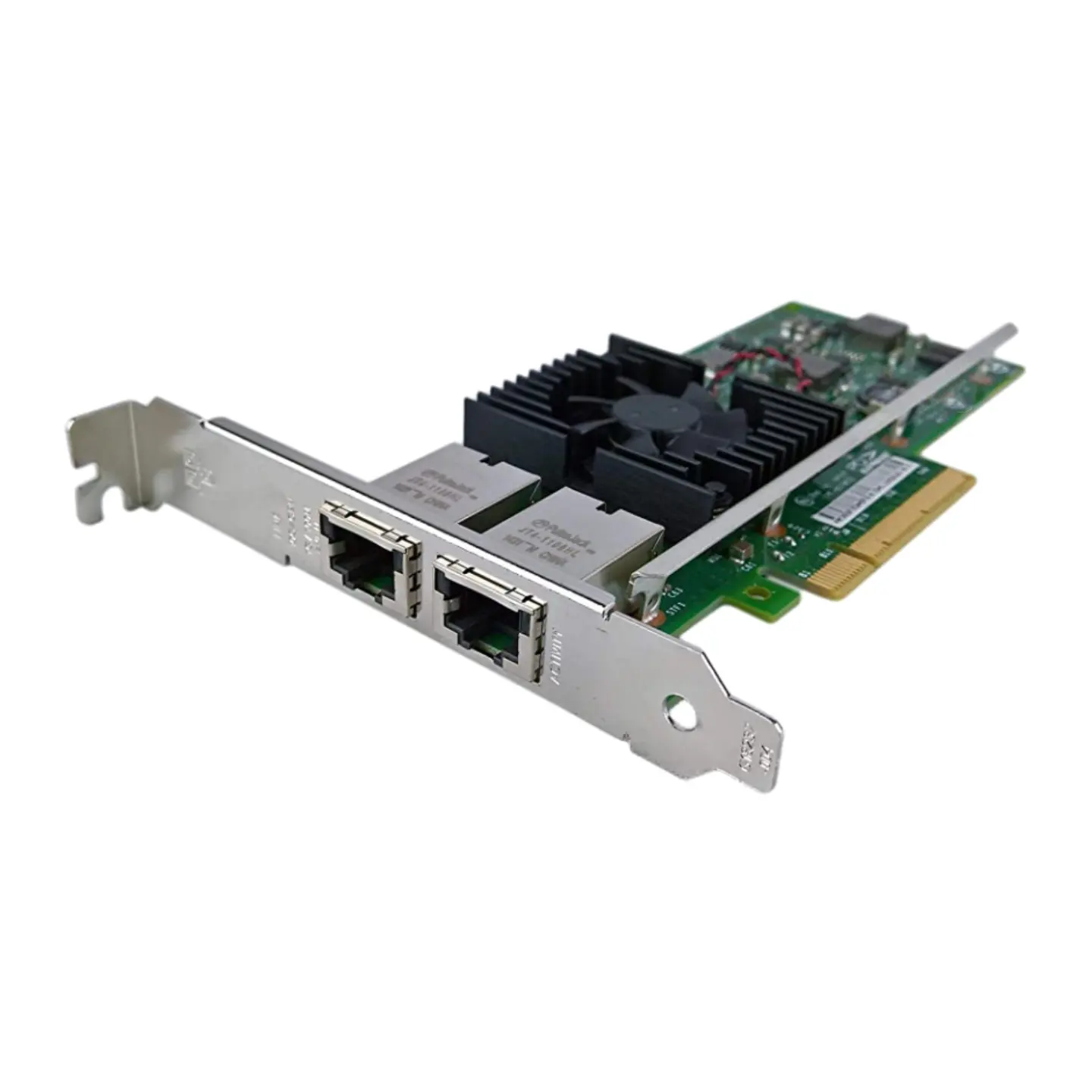 Adaptador de red convergente Ethernet PCI-Express de puertos duales RJ45 de Intel 10G, de la serie "1"