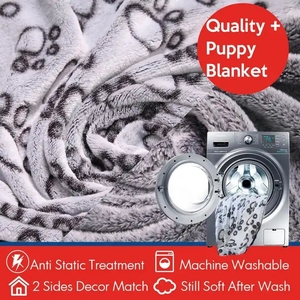 Tùy Chỉnh Ấm Sang Trọng Mùa Thu Mùa Đông Ấm Áp Mèo Phổ Chăn Mềm Lông Cừu Sang Trọng Pet Dog Chăn - Product Image 4