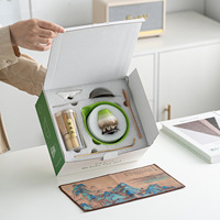 Ensemble de fouets à matcha personnalisés en gros, 4 pièces, accessoires en bambou, bol en céramique pour matcha, kit pour café, logo personnalisé