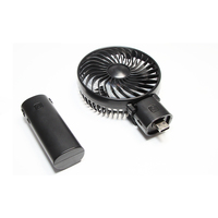 Ventilateur électrique pliable, portable, USB, mah, avec fonction de batterie externe