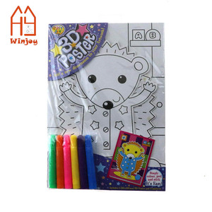 Bộ Văn Phòng Phẩm Bút Màu Nước LOGO Tùy Chỉnh, Bộ Văn Phòng Phẩm Túi OPP Văn Phòng Phẩm Kết Hợp Graffiti Tô Màu Cho Trẻ Em - Product Image 1