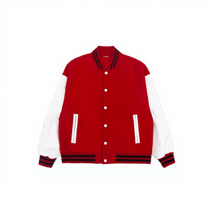 Chaqueta de Béisbol de Invierno, Nueva, Personalizada, para Hombre y Mujer, Estilo Hip Hop Urbano, Gruesa, Resistente al Viento, con Bordado Frontal - Product Image 4
