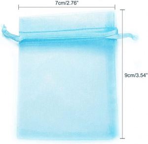 Reliable Shipping Organza Bags Bulk <b>Drawstring</b> Sheer Fabric <b>Pouches</b> Jewelry Packaging Wedding Party Christmas Favor Bags RTS - Product Image 2