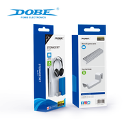 Kit d'accessoires pour jeux DOBE PS5, support pour casque, support pour disques de jeux