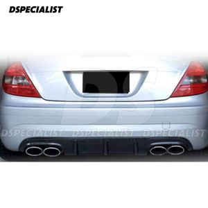 Diffusore Posteriore in Fibra di Carbonio Stile Dspecialist per <span class=keywords><strong>Mercedes</strong></span> Benz Classe SLK R171 - Product Image 2