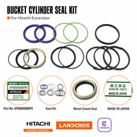 Kit de joints de vérin de godet Hitachi Pièces d'origine Hitachi XP00000080PS Pièces hydrauliques pour excavatrice Hitachi ZX200-3 ZX200-5A ZX210-5B