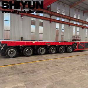 Transportador Modular Autopropulsado de Servicio Pesado Shiyun de <span class=keywords><strong>4</strong></span> y 6 <span class=keywords><strong>Ejes</strong></span> (SPMT) con PPU para Transformadores de Puente - Product Image 1