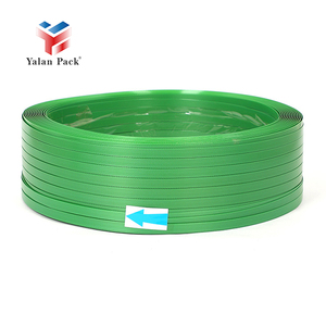 Yalanpack Chất lượng cao màu xanh lá cây Pet đóng đai ban nhạc cứng nhắc Pet đóng đai băng - Product Image 2