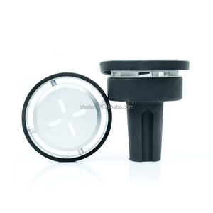 تصميم جديد، إكسسوارات شيشة من السيليكون الأسود تتضمن وعاء شيشة من السيليكون الأسود، دلاء ثلج وأحواض مشروبات - Product Image 2