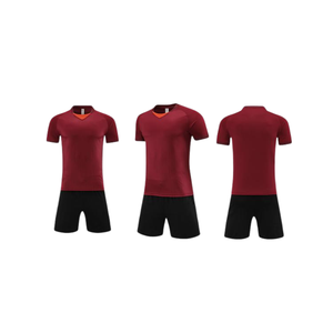 Hoogwaardig 100% polyester voetbaltenue met opdruk van aangepast logo via hittetransfer, unisex sportkleding voor teams - Product Image 2