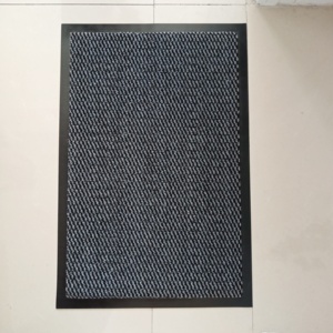 Big Extra Large Grey and Black Barrier <strong>Mat</strong> <strong>Rubber</strong> Edged Heavy Duty Non Slip <strong>Kitchen</strong> Entrance Hall Runner Rug <strong>Mats</strong> - Product Image 5