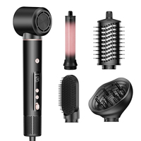 ONULISS Outils de coiffure ioniques BLDC haute vitesse 5 en 1 Multi-styler Brosse soufflante sèche-cheveux à air chaud