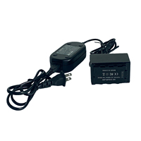 Batterie factice VW-VBD58 AG-VBR59 + adaptateur secteur pour caméra Panasonic DVX200 UX90 UX180 PV100 PX298 UX180 MDH2/3 VW-VBD98 DC