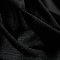 Tissu d'interlining thermocollant en tricot 100 % polyester, tissé chaîne, pour vêtements