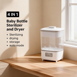 <span class=keywords><strong>Esterilizador</strong></span> de Biberones Portátil Eléctrico de Grado Alimenticio, Material PP, para Bebés de 0 a 12 Meses, OEM ODM - Product Image 3