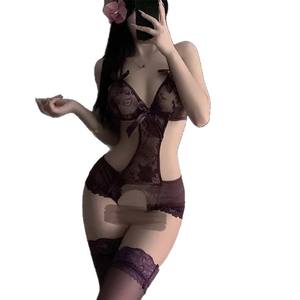 Flirten Seks Kleding Sexy Lingerie Buikband Jumpsuit Pure Desire Passie Gratis Perspectief Verleiding Open Model 330 Qqny - Product Image 5