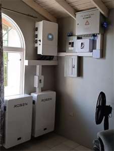 10kva + ग्रेड लिथियम बैटरी हाइब्रिड 380v 220v सौर ऊर्जा प्रणाली - Product Image 3