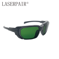 Lunettes de sécurité laser infrarouges industrielles 800-1700nm OD4+ OD6+ pour la protection laser 1064nm ND:YAG Diode Laser Processing