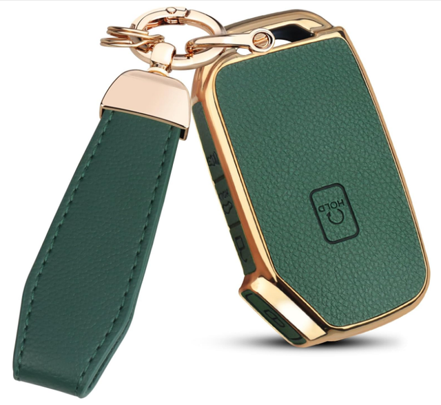 Luxury Fashion TPU Leather for kia Saltos Forte Gt Line Car Remote Key Cover case Shell Protector New 2026