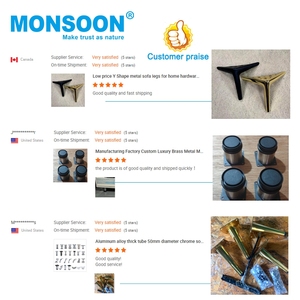 Gió Mùa Hiện Đại Kim Loại Đúc Đồ Nội Thất Sắt Phụ Kiện Sofa Bộ Phận Giường Đồ Nội Thất Nhà Bếp Ăn Sofa Chân Có Thể Gập Lại Sofa Cơ Sở - Product Image 6