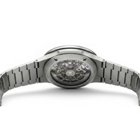 Montre automatique personnalisée, montre en acier inoxydable de qualité supérieure pour hommes, design unique, montre squelette, Relgio