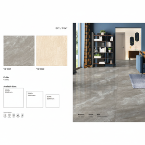 Carreaux de sol en porcelaine brillante 1200x1200, dalles polies haut de gamme - Product Image 1