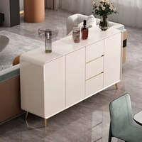 Buffet moderne en bois massif de haute qualité, écologique, de style européen, pour salle à manger, bar à domicile, salon, multifonctionnel, personnalisable