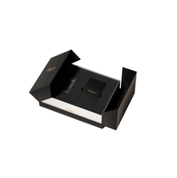FAVORCRAFTS Boîtes cadeaux rigides rectangulaires de luxe personnalisées réutilisables à double porte, écologiques, avec doublure en éponge pour parfum et anniversaire
