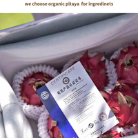 PXY 1kg Gedroogd Biologisch Fruit, Gedroogd door Vriesdroging, Biologische Dragon Fruit