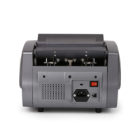 Machine de comptage de billets portable FJ-2828 avec grand écran LCD, compteurs de billets, compteur d'argent