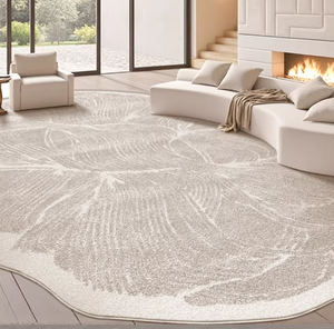 Tappeto/Moquette/Tappetino in Poliestere a Forma Irregolare Realizzato a Macchina, Stile Moderno, Tappetino a Pelo Lungo per Soggiorno - Product Image 4