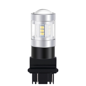 3156 3157 12-24V Led Switchback <span class=keywords><strong>Light</strong></span> 3020 18smd 1156 Ba15s P27/7W 7443 señal de giro freno inverso Led Drl lámpara trasera automática