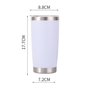 <span class=keywords><strong>Tazza</strong></span> <span class=keywords><strong>Termica</strong></span> per Auto in <span class=keywords><strong>Acciaio</strong></span> Inox 304 da 20oz con Logo Personalizzato, Isolamento Sottovuoto, Prestazioni Termiche 6-12 Ore, Design Moderno, Adattamento Universale - Product Image 2