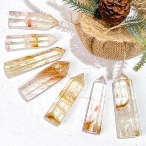 بيع بالجملة شافي أصفر يذوب برج كريستال للشاكرا وتطهير الطاقة - Product Image 4