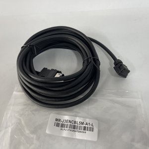เปลี่ยนสายเคเบิลอิเล็กทรอนิกส์ Mitsubishi MR-J3ENCBL5M-A2-H แบบทนทานต่อการงอสูง ประเภท A2 ความยาว 5 เมตร - Product Image 1