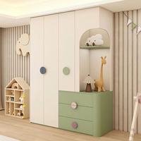 Armoire pour enfants sur mesure, armoire de rangement moderne pour chambre à coucher avec tiroirs et étagères, fournisseur de meubles OEM ODM