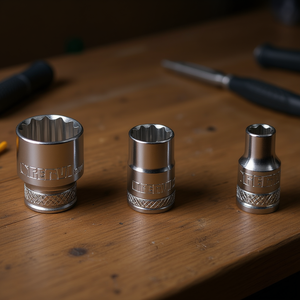 Fervi Polygonal <b>Socket</b> Wrench Normal Series 12mm 10mm 8mm Chrome Vanadium Steel - Product Image 3