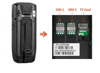 Android 13,0 portátil móvil PDA Terminal máquina 4 pulgadas pantalla táctil colector de datos máquina de inventario NFC 4G WiFi