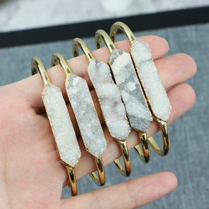 Trang Sức Vòng Tay Đá <span class=keywords><strong>Druzy</strong></span> Độc Quyền LS-D1326 - Product Image 5