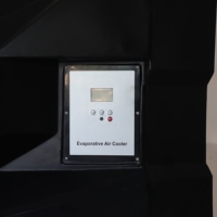 Refroidisseur par évaporation industriel extérieur pour l'usine, le patio et l'espace d'événement refroidissant la construction durable avec le flux d'air puissant