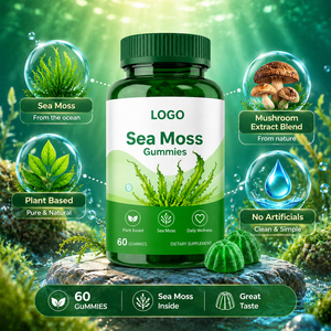 Bonbons Gommeux Sans Gluten en Gros à Marque Privée, à l'Huile de Nigelle Bio, Ashwagandha, Gingembre, Shilajit, Sureau et Mousse de Mer, 12000mg - Product Image 3