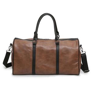Free Sample Vintage High Quality Waterproof polyester <b>bag</b> leisure Travel <b>Bag</b> Large <b>Overnight</b> Weekender Duffle <b>Bags</b> For <b>Men</b> - Product Image 1