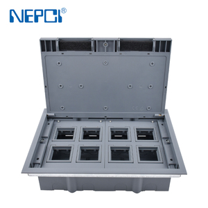 NEPCI EU Germany <span class=keywords><strong>presa</strong></span> di corrente per pavimento scatola 8 Gang 16A potenza modulare <span class=keywords><strong>presa</strong></span> per pavimento con RJ45 - Product Image 5