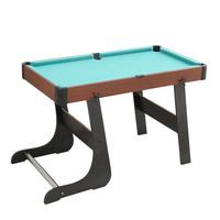 Mesa de Billar Plegable de Madera YDZC de 38 Pulgadas para Niños, Mesa de Snooker que Ahorra Espacio con Patas Plegables, Ideal para Sala de Juegos en Casa