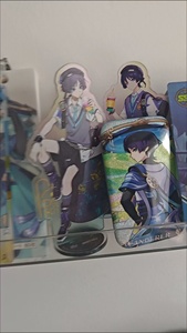 2025 Game Wanderer Kabukimono Balladee <b>Pins</b> Rectangle Breastpin Badge Jewelry Handbag Schoolbag <b>Hat</b> Accessories-F - Product Image 5