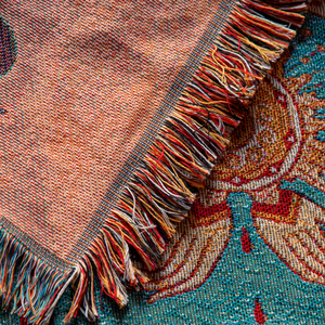 Bán buôn tùy biến thiết kế Jacquard bông polyester tấm thảm dệt Chăn với giá thấp hơn - Product Image 6