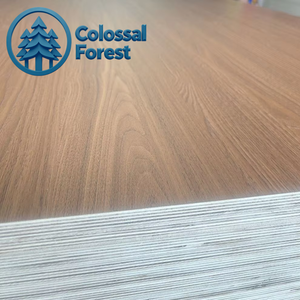 해양 등급 멜라민 합판 주방 캐비닛용 나무결 대리석 무늬 광택 무광 흰색 18mm 두께 방수 - Product Image 2