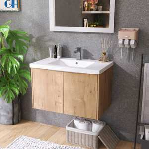 Vanité murale <span class=keywords><strong>de</strong></span> conception <span class=keywords><strong>Simple</strong></span>, <span class=keywords><strong>meuble</strong></span> <span class=keywords><strong>de</strong></span> <span class=keywords><strong>salle</strong></span> <span class=keywords><strong>de</strong></span> bains, une pièce tout en bois flottant 24 36 pouces, vanité <span class=keywords><strong>de</strong></span> <span class=keywords><strong>salle</strong></span> <span class=keywords><strong>de</strong></span> bains avec ensemble d'évier moderne - Product Image 6